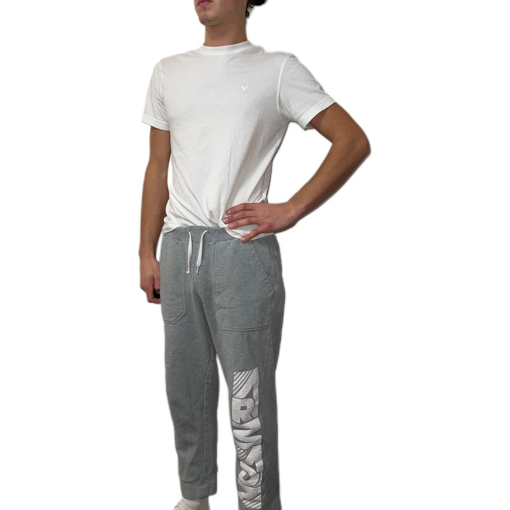 Armada Ski Outerwear Sweatpants | Small | Grey & White